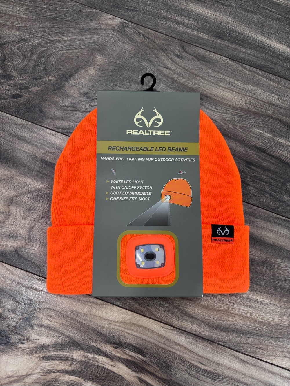 Realtree Rechargeable Light Beanie